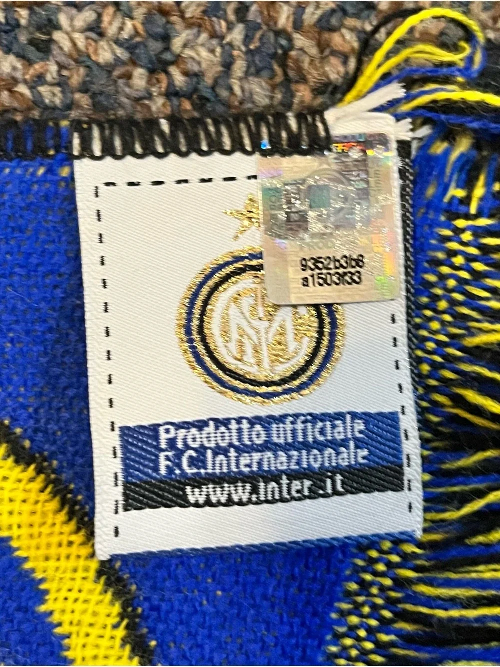 F.C. Internazionale Blue & Black Club Supporter Scarf